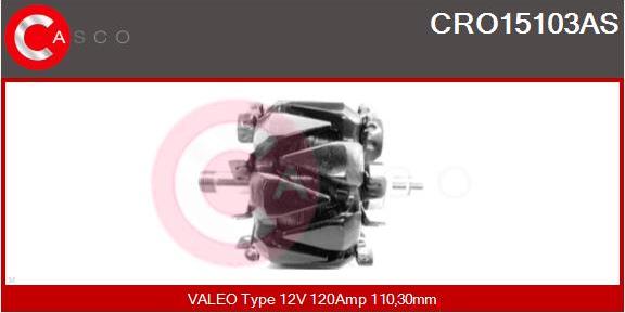 Casco CRO15103AS - Rotors, Ģenerators ps1.lv