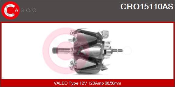 Casco CRO15110AS - Rotors, Ģenerators ps1.lv
