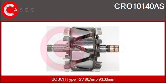 Casco CRO10140AS - Rotors, Ģenerators ps1.lv