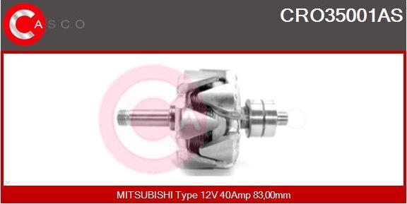 Casco CRO35001AS - Rotors, Ģenerators ps1.lv