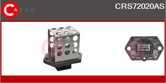 Casco CRS72020AS - Papildus rezistors, Elektromotors-Radiatora ventilators ps1.lv