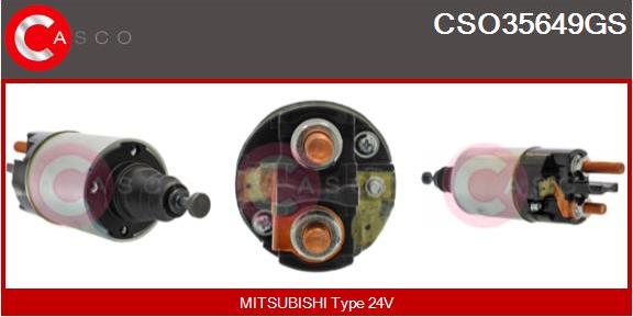 Casco CSO35649GS - Ievilcējrelejs, Starteris ps1.lv