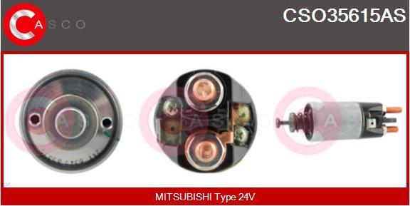 Casco CSO35615AS - Ievilcējrelejs, Starteris ps1.lv