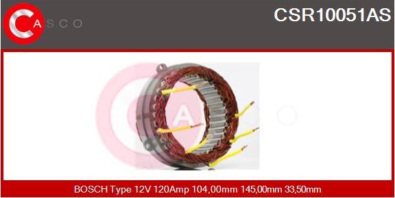 Casco CSR10051AS - Stators, Ģenerators ps1.lv