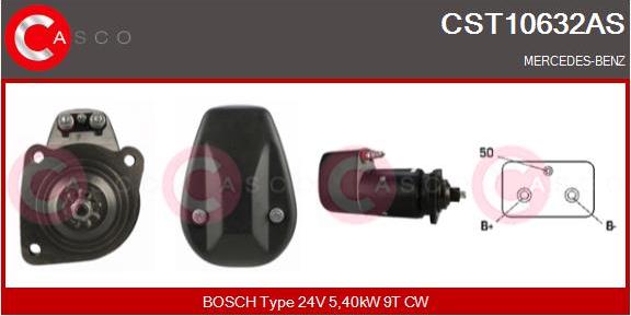 Casco CST10632AS - Starteris ps1.lv
