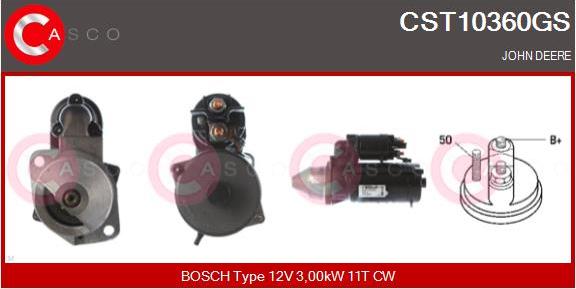 Casco CST10360GS - Starteris ps1.lv