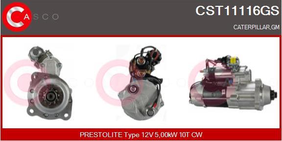 Casco CST11116GS - Starteris ps1.lv