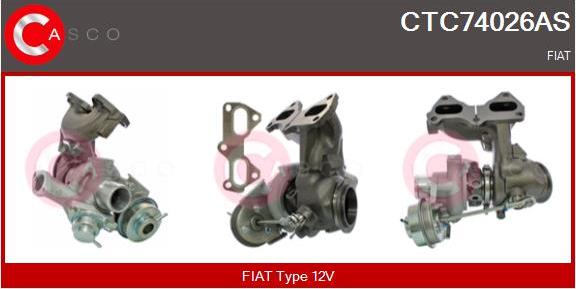 Casco CTC74026AS - Kompresors, Turbopūte ps1.lv