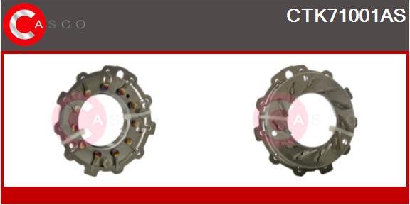 Casco CTK71001AS - Remkomplekts, Kompresors ps1.lv