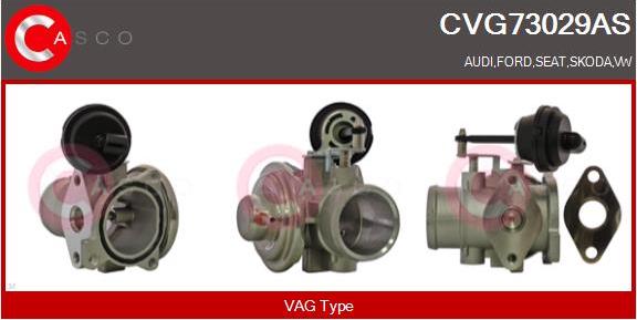 Casco CVG73029AS - Izpl. gāzu recirkulācijas vārsts ps1.lv