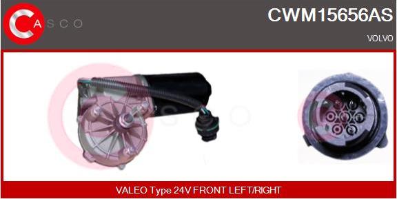 Casco CWM15656AS - Stikla tīrītāju motors ps1.lv