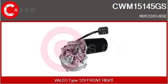 Casco CWM15145GS - Stikla tīrītāju motors ps1.lv