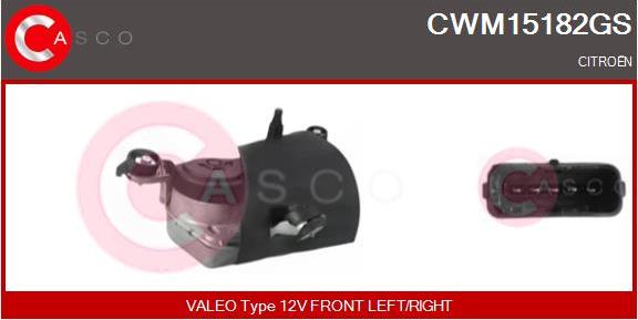 Casco CWM15182GS - Stikla tīrītāju motors ps1.lv