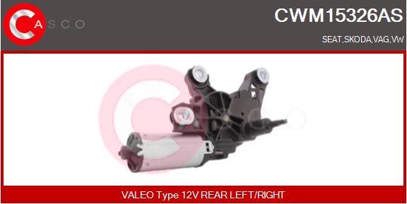 Casco CWM15326AS - Stikla tīrītāju motors ps1.lv
