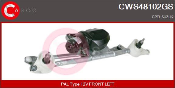 Casco CWS48102GS - Stiklu tīrīšanas sistēma ps1.lv