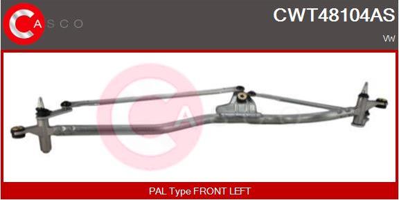 Casco CWT48104AS - Stiklu tīrītāja sviru un stiepņu sistēma ps1.lv