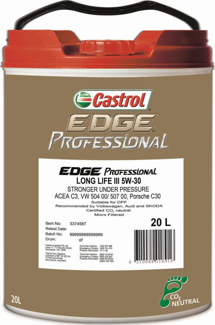 Castrol 3374587 - Motoreļļa ps1.lv