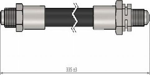 CAVO C900 469A - Bremžu šļūtene ps1.lv