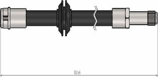 CAVO C900 405A - Bremžu šļūtene ps1.lv