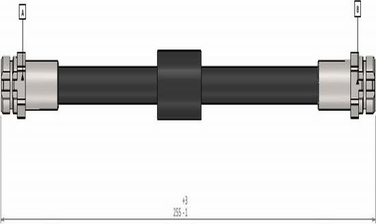 CAVO C900 619A - Bremžu šļūtene ps1.lv