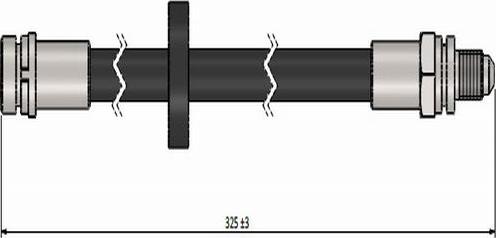 CAVO C900 364A - Bremžu šļūtene ps1.lv