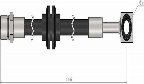 CAVO C900 706A - Bremžu šļūtene ps1.lv