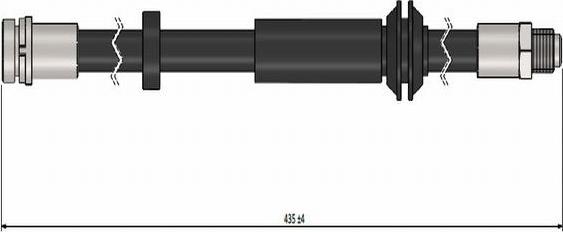 CAVO C900 739A - Bremžu šļūtene ps1.lv