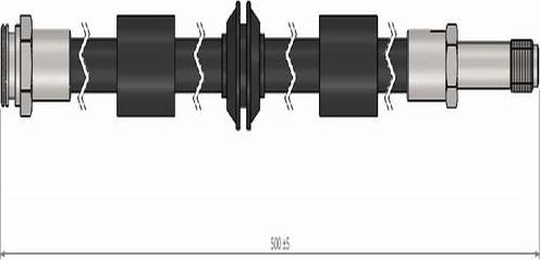 CAVO C800 546A - Bremžu šļūtene ps1.lv