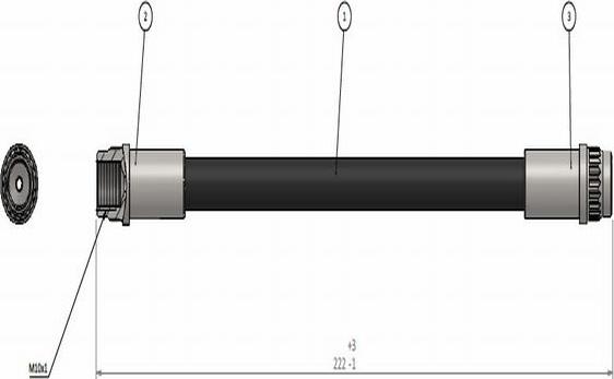 CAVO C800 564A - Bremžu šļūtene ps1.lv