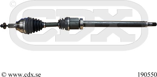 CDX 190550 - Piedziņas vārpsta ps1.lv