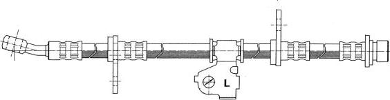 CEF 511157 - Bremžu šļūtene ps1.lv