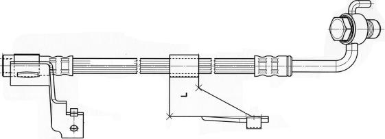 CEF 512270 - Bremžu šļūtene ps1.lv