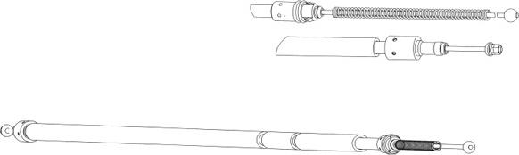 CEF CT02151 - Trose, Stāvbremžu sistēma ps1.lv