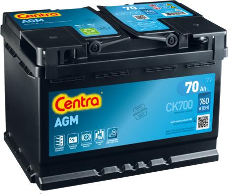 CENTRA CK700 - Startera akumulatoru baterija ps1.lv