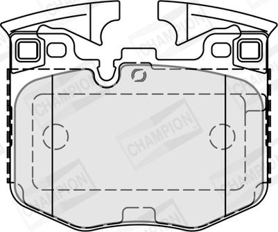 Champion 573877CH - Bremžu uzliku kompl., Disku bremzes ps1.lv