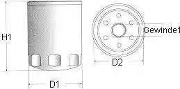 Mann-Filter W 712/1 - Eļļas filtrs ps1.lv