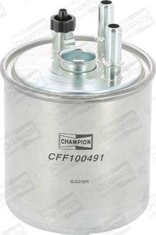 Champion CFF100491 - Degvielas filtrs ps1.lv