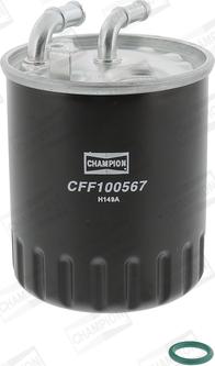 Champion CFF100567 - Degvielas filtrs ps1.lv
