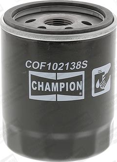 Champion COF102138S - Eļļas filtrs ps1.lv