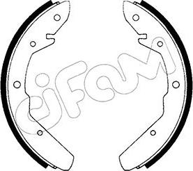 Cifam 153-461 - Bremžu loku komplekts ps1.lv