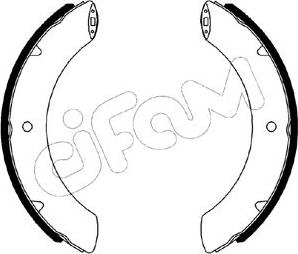 Cifam 153-642 - Bremžu loku komplekts ps1.lv