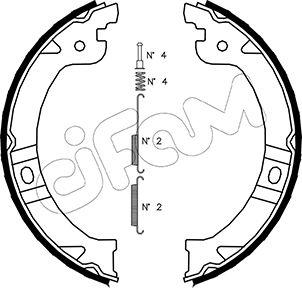 Cifam 153-027K - Bremžu loku kompl., Stāvbremze ps1.lv