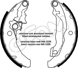 Cifam 153-131Y - Bremžu loku komplekts ps1.lv