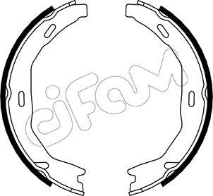 Cifam 153-245 - Bremžu loku kompl., Stāvbremze ps1.lv