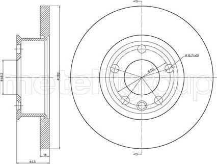 Magneti Marelli 353615827140 - Bremžu diski ps1.lv