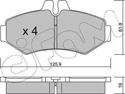 BOSCH 986424516 - Bremžu uzliku kompl., Disku bremzes ps1.lv