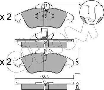 Sangsin Brake SP1273 - Bremžu uzliku kompl., Disku bremzes ps1.lv