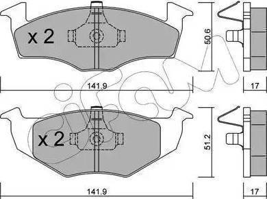 BOSCH 986424361 - Bremžu uzliku kompl., Disku bremzes ps1.lv