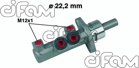 Cifam 202-403 - Galvenais bremžu cilindrs ps1.lv