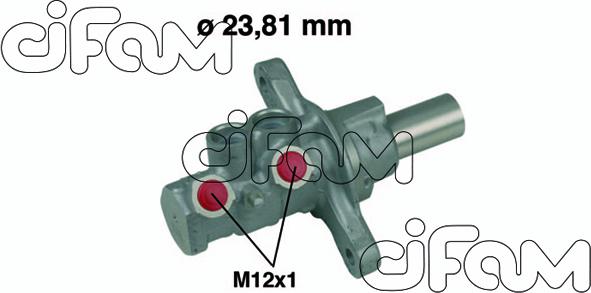 Cifam 202-522 - Galvenais bremžu cilindrs ps1.lv